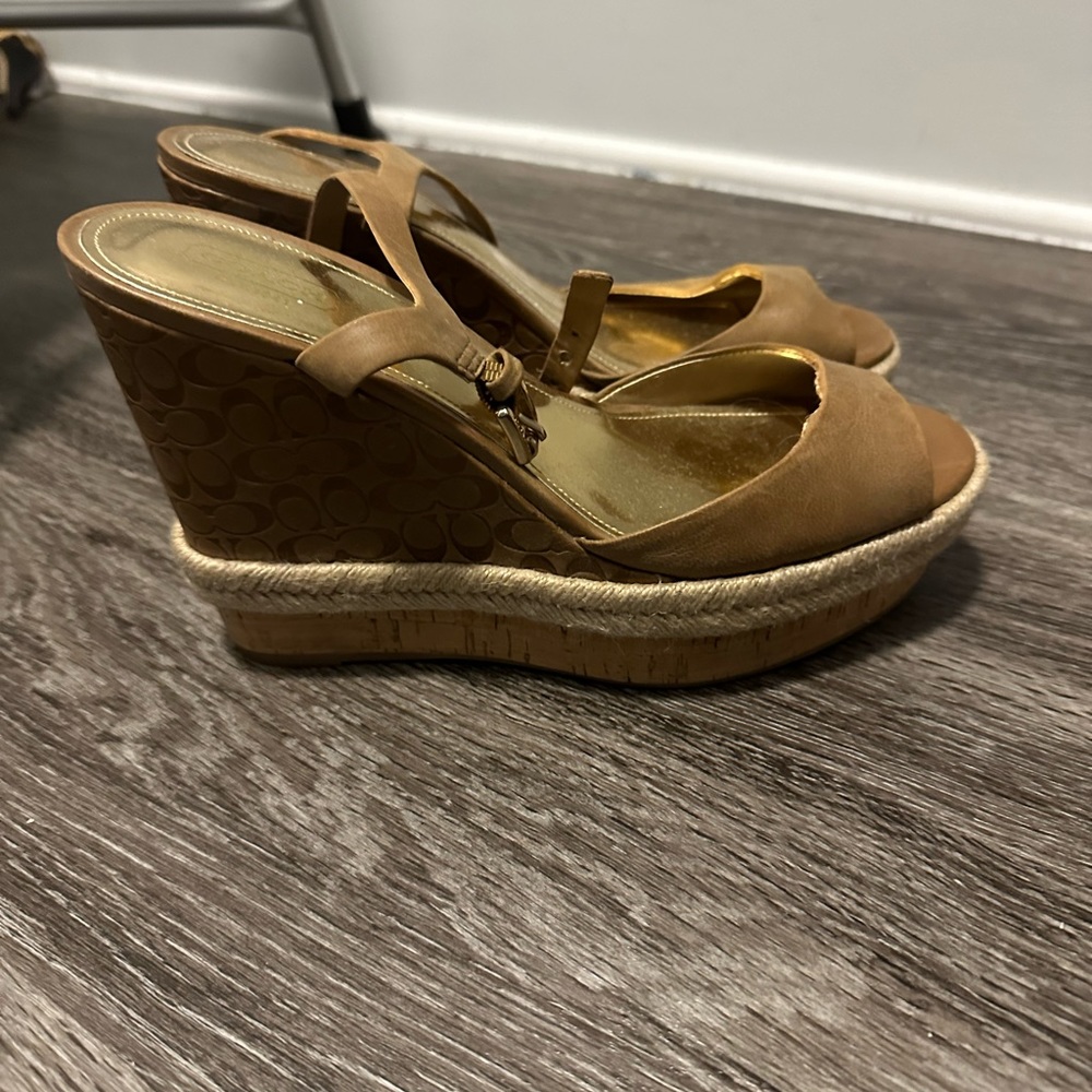 Coach Espadrilles worn once.